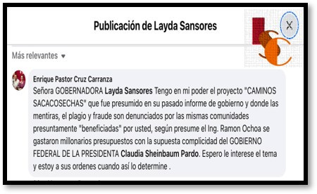 Comunidades presuntamente beneficiadas por el proyecto “Caminos Sacacosechas”, denuncian mentiras, plagio y fraude. 