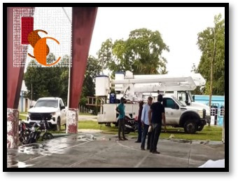 En Escárcega, habitantes de Laguna Grande exigen solución definitiva a apagones a la CFE. 