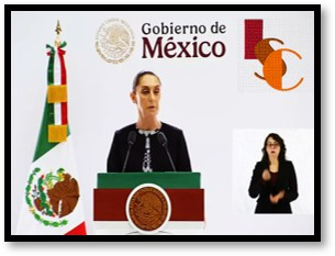 Presidenta de México impulsó universidades y hospitales en Campeche durante su primer año de gobierno. 