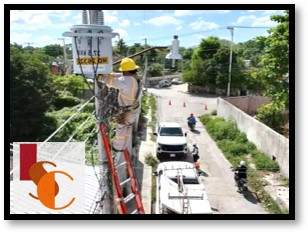 CFE concluye supervisión en Atasta; subestación eléctrica avanza lentamente.