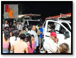 Retienen a empleados de la CFE hasta que rehabiliten el servicio de energía en Escárcega. 