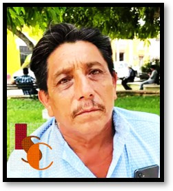 José Alfredo Poot representa a Hopelchén ante el Consejo Nacional de los Pueblos Indígenas. 