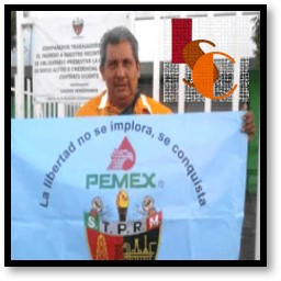 Trabajadores de Pemex rompen con el STPRM y forman Frente Nacional de Amparo. 