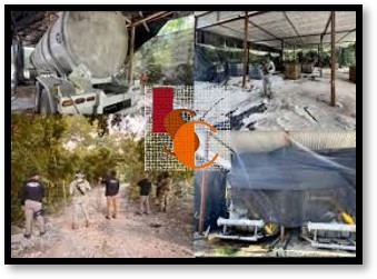 Van dos cateos por tomas clandestinas y tráfico de hidrocarburos en este año.