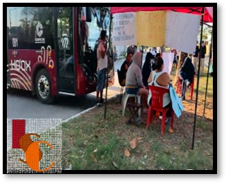 En Campeche, continúa bloqueo en Unidad Habitacional Siglo XXI; retienen camiones del Ko´ox.