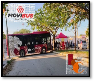 Denuncian secuestro de camiones Ko´ox durante bloqueos en Campeche: Movibus.