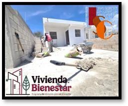 En Campeche, avanza construcción de 5,634 viviendas del Bienestar. 
