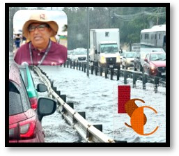 En Carmen, identifican 15 colonias con riesgo de inundaciones durante la temporada de huracanes 2026.